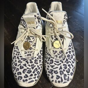 Puma Leopard Print Sneakers Sz 9